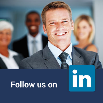 Follow us on Linkedin